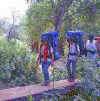 Old bridge to Supai