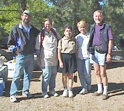 Joe Cornish,???, Lupita Montijo, Candy Reily, Fernando Montijo